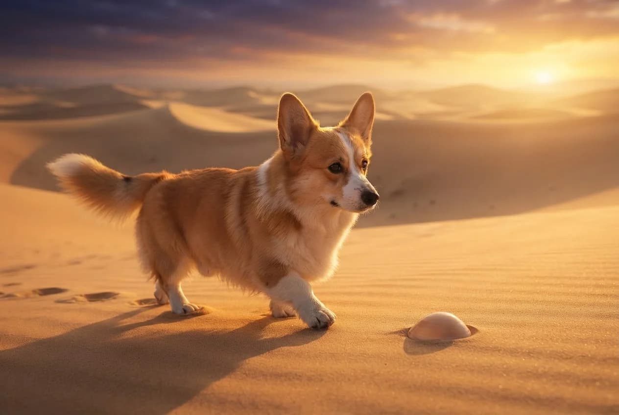 Dune's Golden Glow